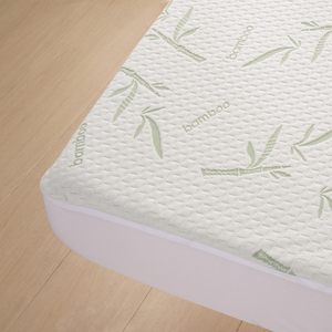 Sábana Ajustable de Bambú <span class=keywords><strong>para</strong></span> Cuna, con Diseño Jacquard 3D, Capa de Aire Espaciadora, Tejido Elástico, Funda de Colchón <span class=keywords><strong>para</strong></span> Bebé, Suave, Transpirable e Impermeable - Product Image 5