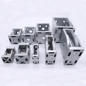 Industrial Aluminum Profile Movable Hinge Connectors 180 Degree Zinc Alloy Type A For Door Window Hardware - Product Image 2