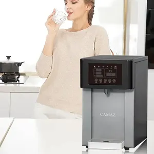 CAMAZ tragbarer nano-wasserstoff-spender für die küche heiß kalt 1600+ppb elektrolyse wasserstoffreicher generator