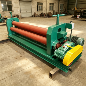 Machine à cintrer les tôles en acier CNC hydraulique automatique à 3 rouleaux, très demandée, pour la vente - Product Image 1