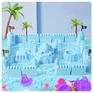 Jouets éducatifs DIY de haute qualité, <span class=keywords><strong>bac</strong></span> <span class=keywords><strong>à</strong></span> <span class=keywords><strong>sable</strong></span> respectueux de l'environnement avec des perles de verre multicolores pour les enfants de 2 <span class=keywords><strong>à</strong></span> 13 ans - Product Image 4