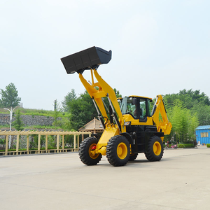 รถแบคโฮล้อเดอร์อเนกประสงค์ 5 ตัน รับน้ำหนักได้สูง พร้อมเครื่องยนต์ เกียร์ และปั๊ม สำหรับการขุดและตักที่มีประสิทธิภาพในงานก่อสร้าง - Product Image 5