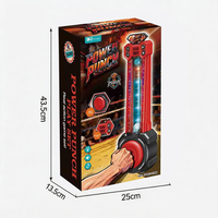 Cible de boxe musicale intelligente, entraîneur électronique, testeur de force, machine de jeu de boxe, jouet sportif d'intérieur pour enfants