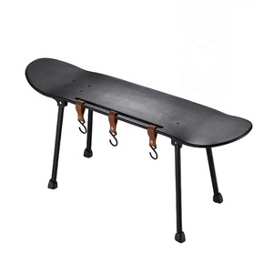 JIESEN Chaise de skateboard personnalisée de haute qualité en érable avec pieds de meubles en métal - Product Image 1