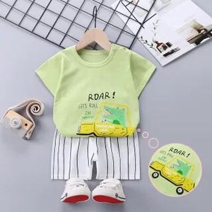 Conjuntos de ropa para bebés recién nacidos EVERYSTEP, ropa de verano para bebés varones, traje de manga corta, ropa para bebés niñas - Product Image 6