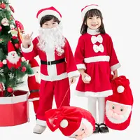 Meisjes En Jongens Kerstman Verdikte Kerst Kinderen Kerst Kleding Kostuum Kleding Voor Kids