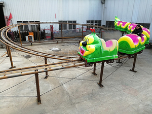Montagnes russes de ver d'amusement de champ de foire d'intérieur et extérieur préférées d'enfants passionnantes - Product Image 3