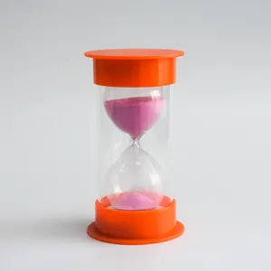 5/10/15/20/30 Min Colorful Round Plastic Sand Timer 20 minutes