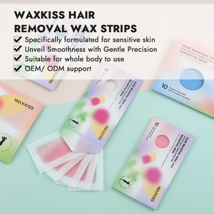 Disponibili all'ingrosso: <span class=keywords><strong>Strisce</strong></span> depilatorie a freddo per sopracciglia, viso e corpo, pretagliate <span class=keywords><strong>in</strong></span> tessuto - Product Image 4