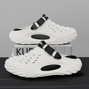 Platform OEM DERAN, Sepatu Pantai Dalam Ruangan <span class=keywords><strong>EVA</strong></span> Baru, Anti Selip, Gaya Sport, Sandal Tertutup, Sandal <span class=keywords><strong>Clogs</strong></span> Musim Panas, Supplier Sandal Mules - Product Image 3