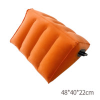 Aufblasbare Dreieck Kissen Rampe Körper Komfortable Flock ing Pvc Stuhl Soft Chair Bett Taille Unterstützung Pose