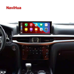 Navihua 12.3 "หน้า<span class=keywords><strong>จอ</strong></span>สัมผัสมัลติมีเ<span class=keywords><strong>ด</strong></span>ียแอนด<span class=keywords><strong>รอย</strong></span>ด์สำหรับ<span class=keywords><strong>รถยนต์</strong></span>เล็กซัส LX570 2016 <span class=keywords><strong>2020</strong></span>ระบบ<span class=keywords><strong>น</strong></span>ำทาง GPS CarPlay 8 + 128 - Product Image 2