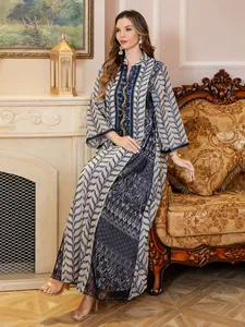 Nuevo Vestido Maxi de Malla Bordada, Vestido de Fiesta para Mujer, OEM ODM - Product Image 3