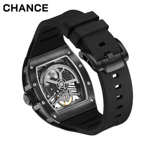 Reloj Mecánico Automático de Lujo con Caja de Fibra de Carbono, Diseño Hueco, para Hombre, Estilo Ejecutivo, Envío Directo - Product Image 3