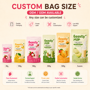 Leche en Polvo de Belleza de Marca Privada con Certificación GMP, Colágeno Hidrolizado en Polvo de Múltiples Sabores, Suplemento para el Cuidado de la Piel que Ilumina la Piel - Product Image 5