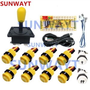 Cổ điển <span class=keywords><strong>arcade</strong></span> DIY Kits với <span class=keywords><strong>Happ</strong></span> phong cách joystick + <span class=keywords><strong>Happ</strong></span> phong cách push button và USB Board điều khiển cho <span class=keywords><strong>Arcade</strong></span> trò chơi máy - Product Image 3