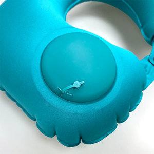 Waterproof Airplane Camping Sleep Soft Neck Support Fiber Travel <strong>Pillow</strong> Foldable Inflatable <strong>Pillow</strong> - Product Image 2