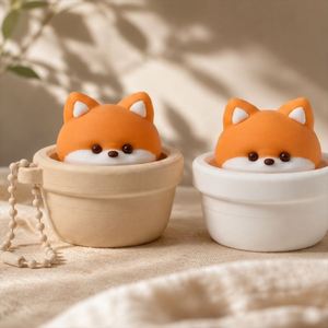 Juguete Sensorial de Animal Impreso en 3D con Interruptor de Teclado Mecánico para Alivio de Ansiedad y TDAH, Colgante para Bolsa - Product Image 3