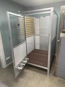 Roestvrijstalen Huisdierenkennelfabriek Levert Kwaliteitsborging Hondenboarding <span class=keywords><strong>Kennel</strong></span> Gebouw Commercieel Hondenrennen Kennelsysteem - Product Image 6