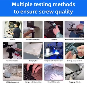 Galvanized <strong>Double</strong> Ended <strong>Wood</strong> Dowel <strong>Screws</strong> <strong>Double</strong> Thread Furniture Fixing Lag <strong>Screws</strong> Schrauben - Product Image 5