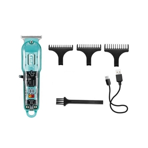 เครื่องตัดผมแบบชาร์จไฟได้ระดับมืออาชีพ Kemei KM-1133 ปัตตาเลี่ยนตัดผมสำหรับร้านตัดผม ฝาครอบใส - Product Image 5