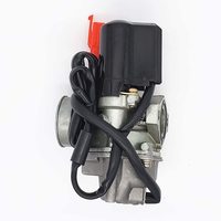 Carburateur 19mm avec starter électrique pour Honda 50cc moteur 2 temps Dio Elite/PGO/SYM/Kymco/Vento/Zip 50 carburateur
