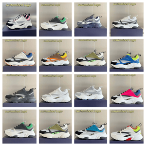 Commercio all'ingrosso di alta qualità design di lusso personalizzato Logo in vera pelle di marca scarpe da passeggio moda moda traspirante scarpe sportive - Product Image 6