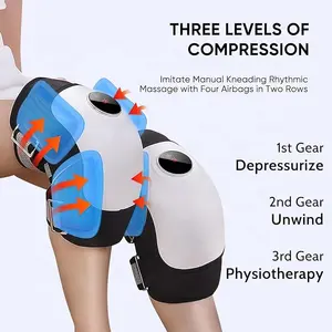 Wholesale Electric Knee Massager With Joint Pain Relief Treatment Heating Knee Massager