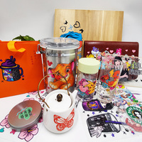 LETOP Autocollant adhésif transparent personnalisé avec logo UV pour tasses, mugs, gobelets, enveloppes UV DTF