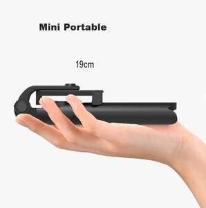 Promotion autoportrait tir Portable sans fil trépied lampe sac Bluetooth Selfie bâton avec trépied Bluetooth télécommande - Product Image 2