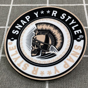 Parches de Tela Personalizados con Diseño de <span class=keywords><strong>Gorila</strong></span> Estilo Hiphop, Impresos por Sublimación, para Gorras y Prendas - Product Image 6