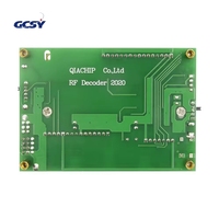 QIACHIP Décodeur récepteur émetteur de télécommande multifonction RF 315 433 Mhz compatible 1527 2262 HCS HT Code roulant
