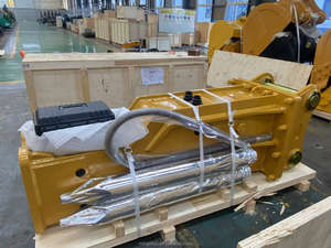 MONDE disjuntor escavadeira disjuntor hidráulico usado martelo para Caterpillar Hitachi Kobelco - Product Image 2