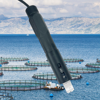 Electrodo Iónico de Amoníaco Personalizado, Sensor Industrial de Amoníaco/Nitrógeno NH4N en Línea, Medidor de Amoníaco para Calidad del Agua en Estanques de Peces
