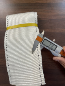 Sangle en polyester SANBOO 125 mm, facteur de sécurité 6:1, sangle de levage et de fixation de cargaison robuste - Product Image 5