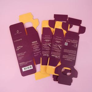 Cajas de Papel Plegables para Cosméticos con Impresión de Logotipo Personalizado y Empaque Único, Cajas con Tapa Abatible - Product Image 4