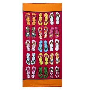 Serviette de plage en microfibre à séchage rapide, douce, sans peluches, imprimée réactif, idéale pour les vacances et la natation – Vente en gros - Product Image 6