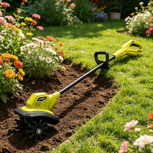 <span class=keywords><strong>Micro</strong></span>-cultivateur électrique sans fil 20V Li-ion, outil agricole et de jardinage, scarificateur, motoculteur sans balais - Product Image 5
