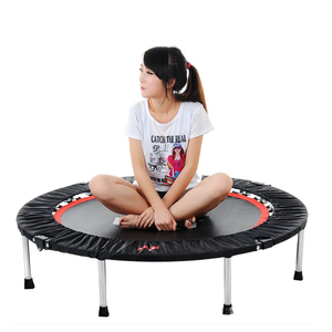 40 ''45'' 48 ''<span class=keywords><strong>110</strong></span> <span class=keywords><strong>CM</strong></span> <span class=keywords><strong>Trampolín</strong></span> hexagonal redondo de PVC para adultos Fitness interior al aire libre para niños - Product Image 5
