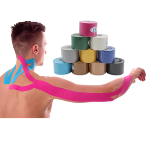 Bande de kinésiologie médicale de 2,5 à 10 cm pour genou et épaule - Bande musculaire en coton imperméable, fabrication de logo personnalisé - Product Image 1