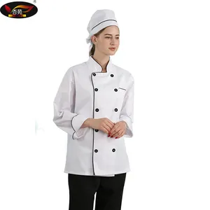 Hotel restaurante camarera diseño servidor uniforme perfecto medio de cocción ropa de cocina camarero restaurante uniforme