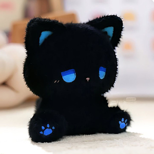 Jouets en <span class=keywords><strong>peluche</strong></span> pour chat de 6 pouces en gros, doux et mignons, animaux en <span class=keywords><strong>peluche</strong></span>, cadeau pour enfants et amis, décoration intérieure - Product Image 1