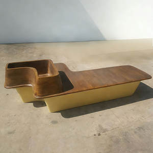 Banco de Fibra de Vidrio Moderno, Impermeable, para Exteriores, con Color Personalizable, para Centros Comerciales, Hospitales, Parques y Hoteles - Asientos Urbanos Duraderos - Product Image 4