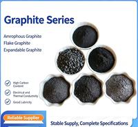 Poudre de graphite naturel en flocons, matériau carbone de haute pureté, graphite conducteur pour applications industrielles de batteries