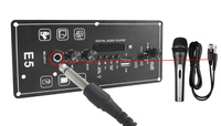 Amplificateur de carte audio avec entrée MIC 10W*1 DC 5V, amplificateur Bluetooth intégré pour haut-parleur portable, vente chaude