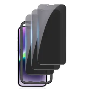 Infrangibile Anti Peep temperato Iphone 14 15 Pro protezione dello schermo in vetro Privacy Iphone protezione dello schermo per telefoni cellulari