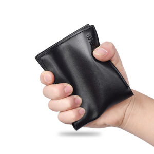 Carteras cortas clásicas de cuero para hombre al por mayor, monedero de negocios a la moda, tarjetero, monedero para hombre, carteras para hombre de calidad sencilla - Product Image 6