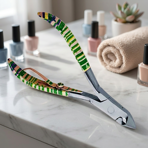 ASAP Nouveau Design Coupe-Ongles Écologique en Acier Inoxydable Alimenté par Batterie pour Salon, Outil Courbé de Manucure et Pédicure pour Ongles de Beauté - Product Image 1