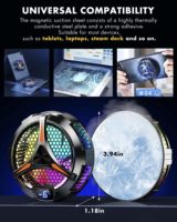 Refroidisseur de jeu de radiateur de semi-conducteur d'aspiration magnétique pour IPad
