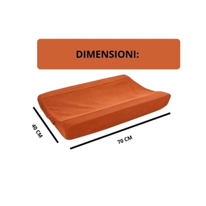 Copri materassino in cotone biologico 45x70 cm per la cura del bambino - Product Image 2